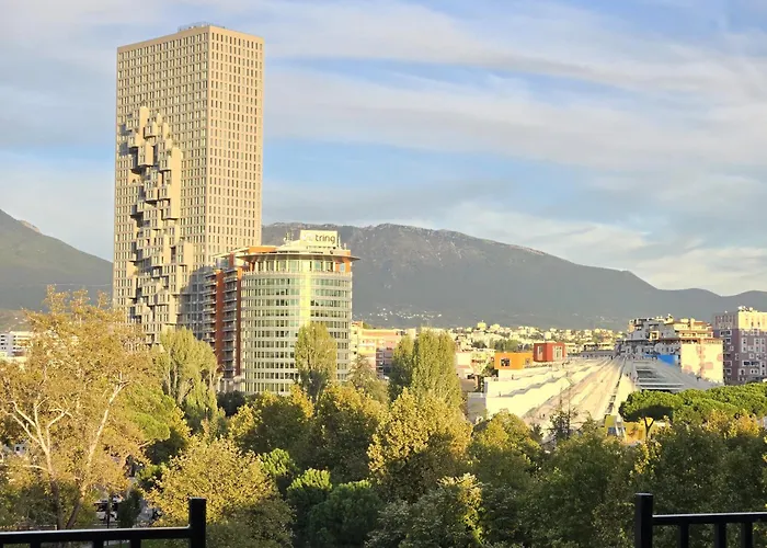 Tirana City Center Penthouse Oasis